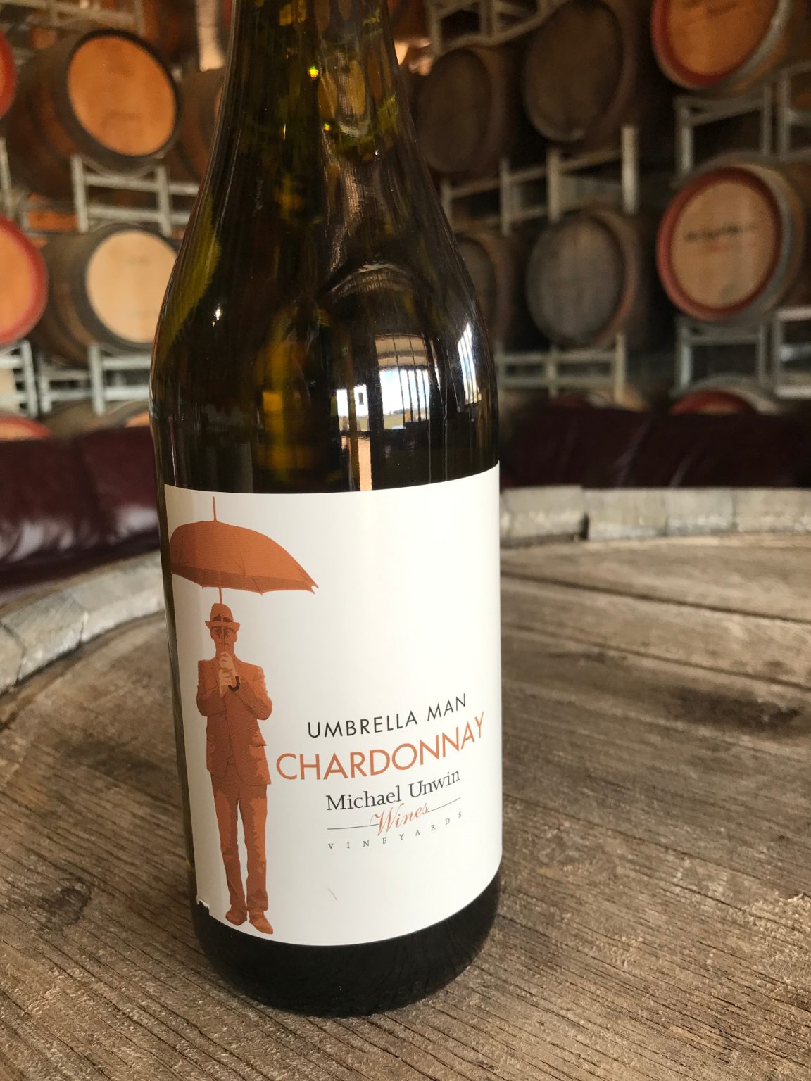 Umbrella Man 2021 Chardonnay Michael Unwin Wines